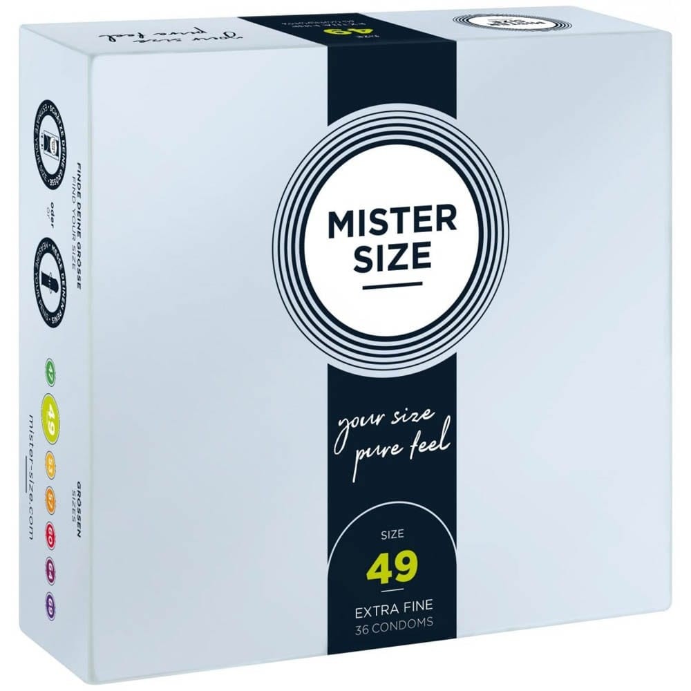 MISTER SIZE 49 mm Condoms 36 pieces | ViPstore.hu - Erotika webáruház #2 - EAN 4260605480065 | SKU MISTER4936