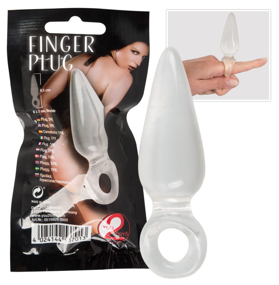 Finger Plug | ViPstore.hu - Erotika webáruház #1 - EAN 4024144537013 | SKU YOU2T00576