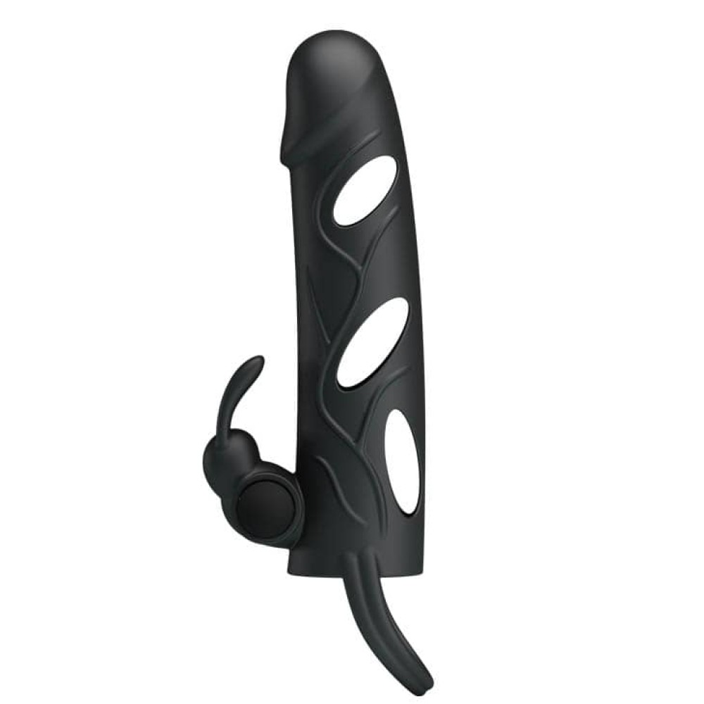 Pretty Love Penis Sleeve With Ball Strap | ViPstore.hu - Erotika webáruház #4 - EAN 6959532317466 | SKU DEBRA01093