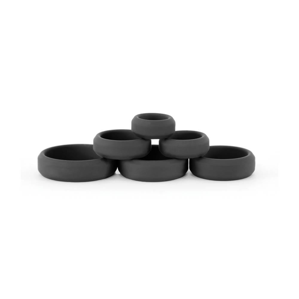 Renegade - Build-A-Cage Rings - Black | ViPstore.hu - Erotika webáruház #2 - EAN 657447097850 | SKU NSTOYS0668