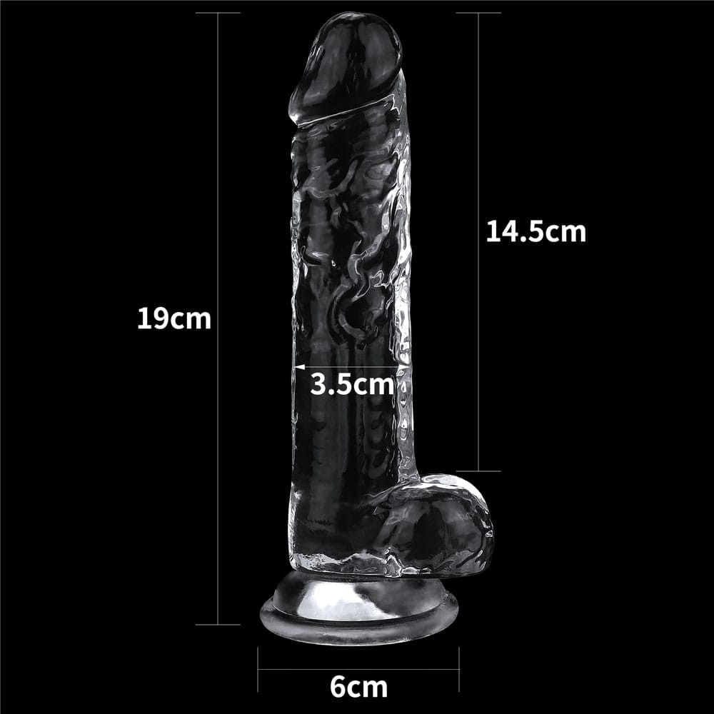 7.5'' Flawless Clear Dildo | ViPstore.hu - Erotika webáruház #6 - EAN 6970260906241 | SKU LVTOY00483