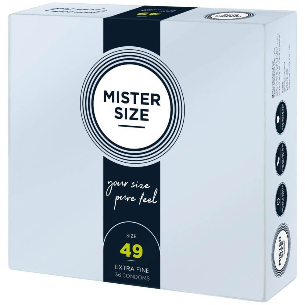 MISTER SIZE 49 mm Condoms 36 pieces | ViPstore.hu - Erotika webáruház #1 - EAN 4260605480065 | SKU MISTER4936