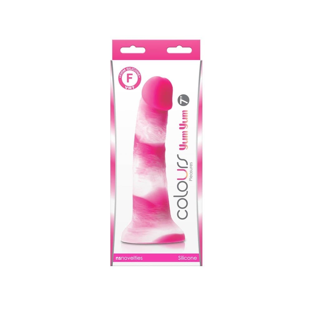 Colours - Pleasures - Yum Yum 7" Dildo - Pink_B0O25_3 | ViPstore.hu - Erotika webáruház #1 - EAN 657447103940 | SKU NSTOYS0866