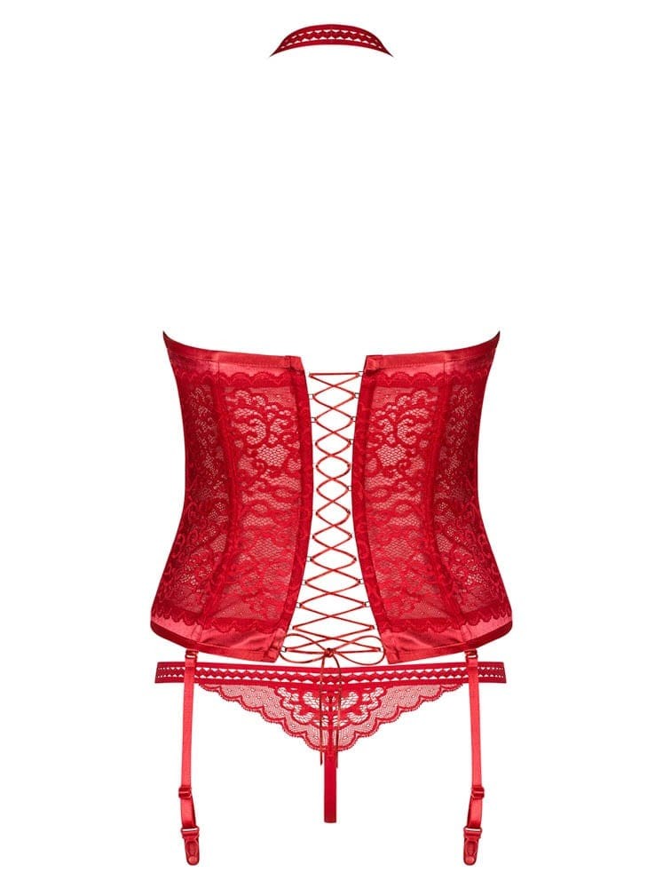 Flameria corset & thong L/XL | ViPstore.hu - Erotika webáruház #4 - EAN 5901688234273 | SKU OBSES01775