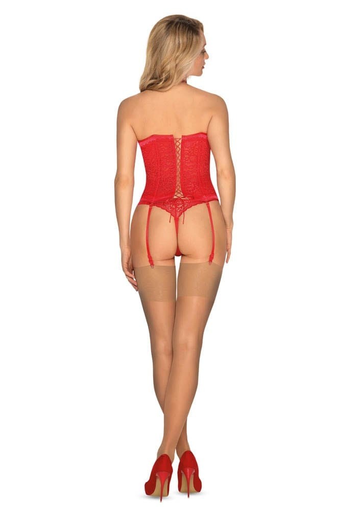 Flameria corset & thong L/XL | ViPstore.hu - Erotika webáruház #6 - EAN 5901688234273 | SKU OBSES01775