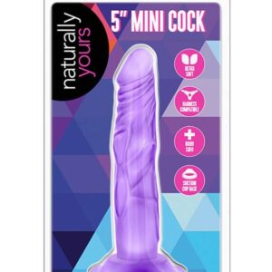 Naturally Yours 5 inch Mini Cock Purple | ViPstore.hu - Erotika webáruház #1 - EAN 819835020264 | SKU BLUSH00650