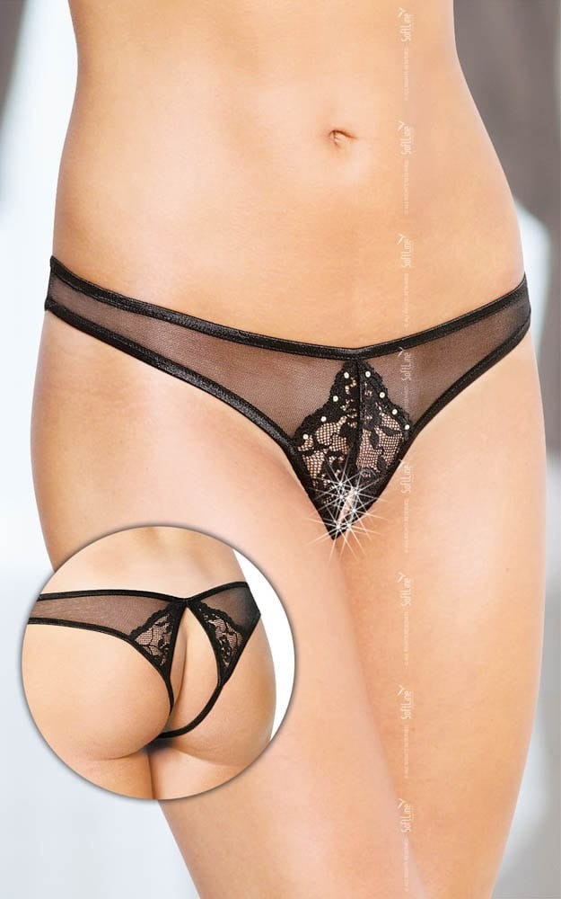 Thongs 2442 - black {} M/L | ViPstore.hu - Erotika webáruház #1 - EAN 5906340732852 | SKU SLC0244217