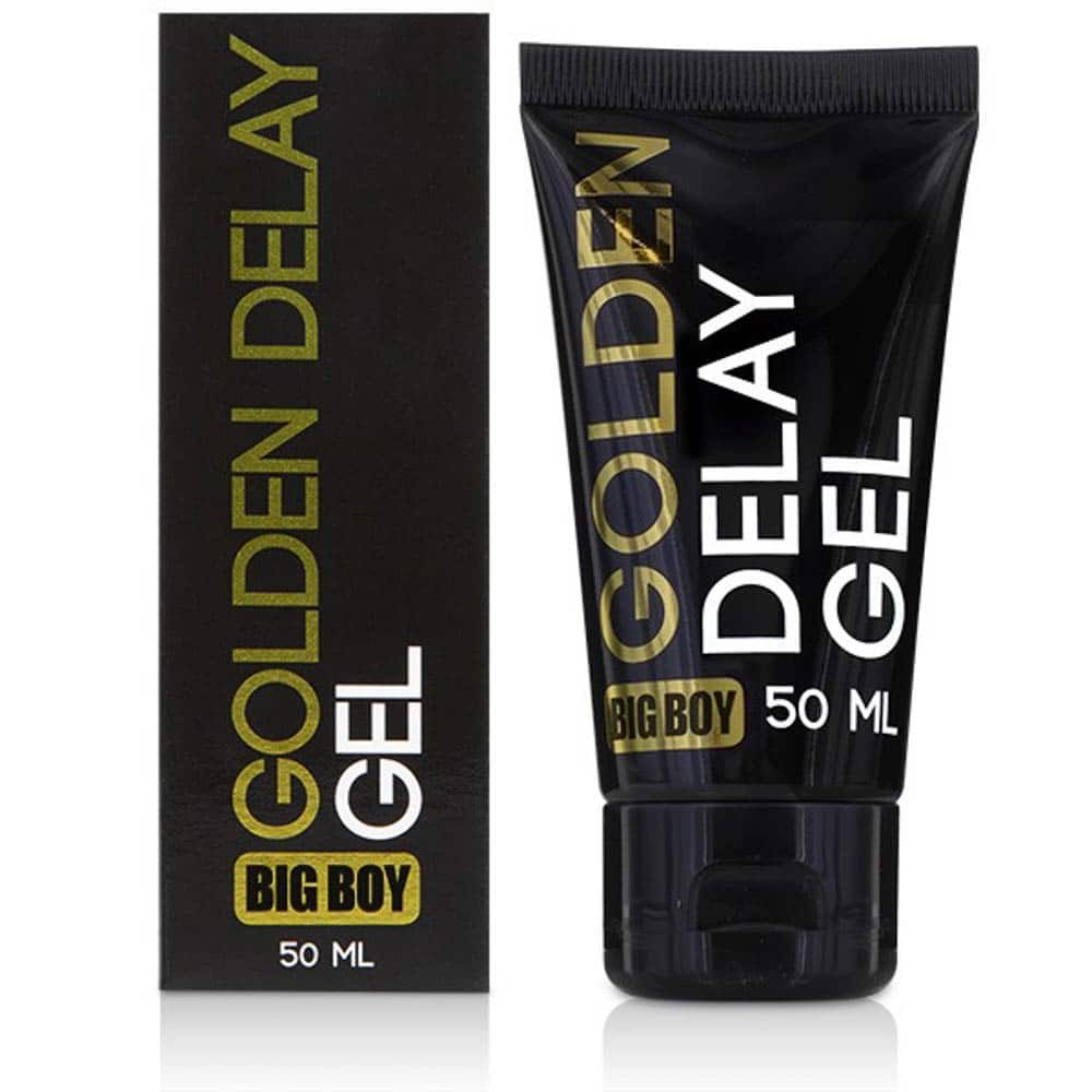 Big Boy: Golden Delay Gel - 50 ml (DE/PL/HU/CZ/LV/SL) | ViPstore.hu - Erotika webáruház #1 - EAN 8718546543494 | SKU COBECO0382