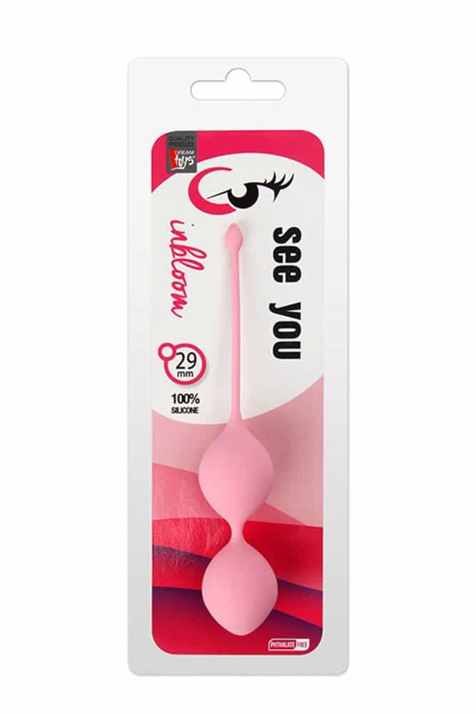 See You In Bloom Duo Balls 29 mm Pink | ViPstore.hu - Erotika webáruház #1 - EAN 8719325086652 | SKU SEEYOU0039