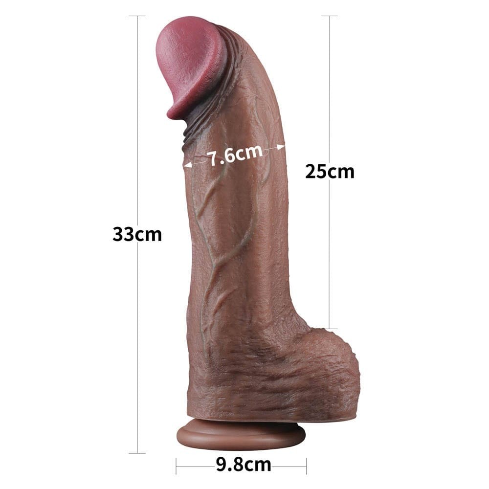 13'' Dual Layered Silicone Cock XXL | ViPstore.hu - Erotika webáruház #9 - EAN }