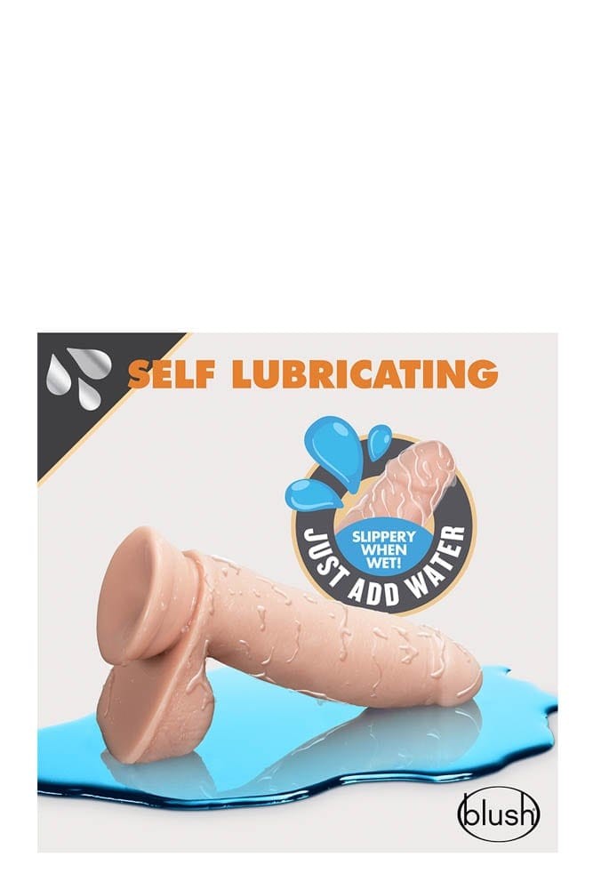 DR. SKIN 7INCH SELF LUBRICATING DILDO | ViPstore.hu - Erotika webáruház #3 - EAN 819835025849 | SKU BLUSH01297