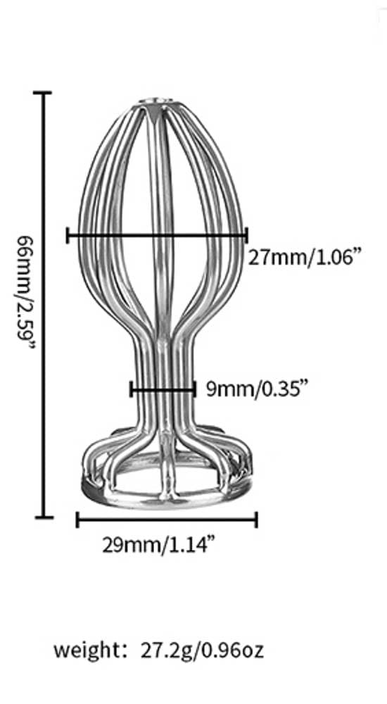 Stainless Anal Plug S | ViPstore.hu - Erotika webáruház #7 - EAN 5999560511390 | SKU MSTRS00061