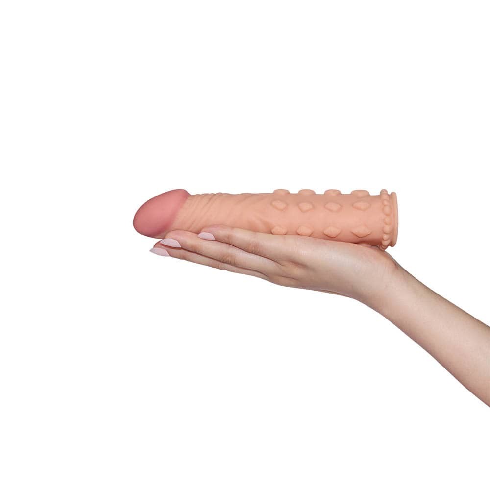 Pleasure X-Tender Penis Sleeve Flesh 2 | ViPstore.hu - Erotika webáruház #2 - EAN 6970260909792 | SKU LVTOY00159