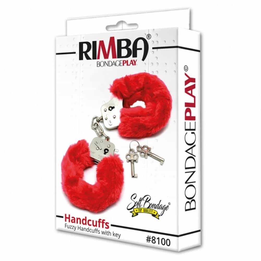 Police Handcuffs With Soft Red Fur | ViPstore.hu - Erotika webáruház #1 - EAN 8718924236208 | SKU RIM0008100
