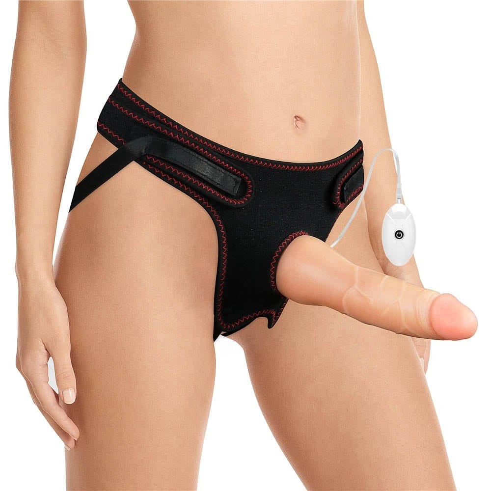 Vibrating Easy Strapon Set 7.5'' | ViPstore.hu - Erotika webáruház #9 - EAN }
