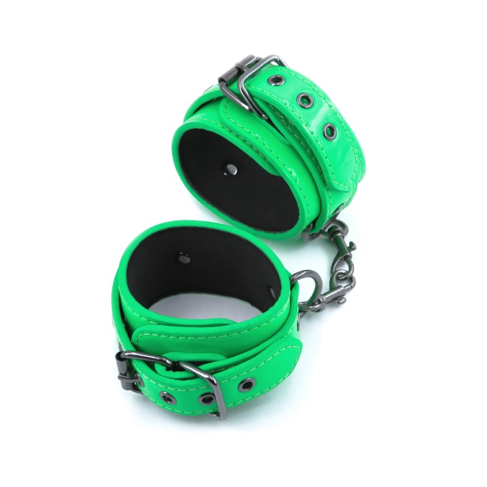 Electra - Ankle Cuffs - Green | ViPstore.hu - Erotika webáruház #2 - EAN 657447105128 | SKU NSTOYS0956
