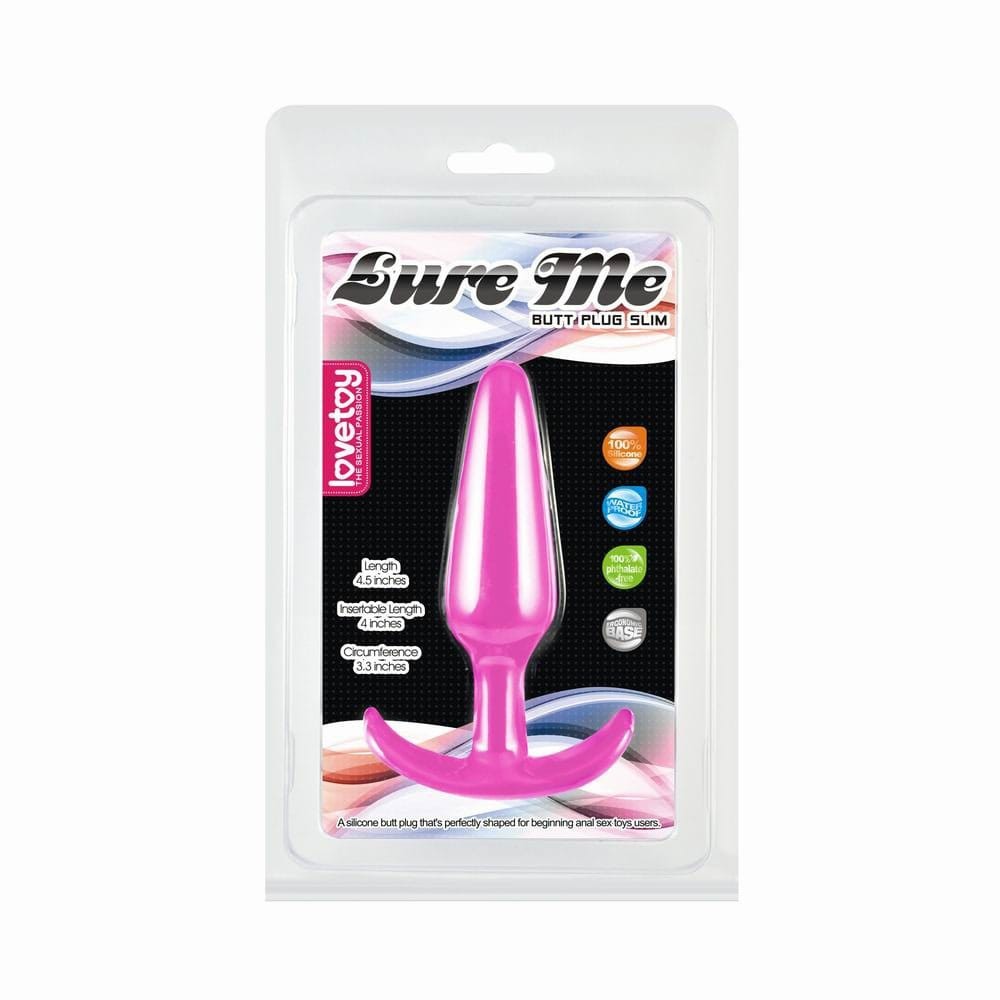 LURE ME Classic Anal Plug S Pink | ViPstore.hu - Erotika webáruház #1 - EAN 6942063401353 | SKU LVTOY00470
