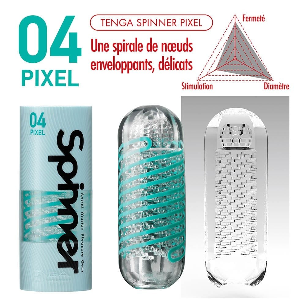 TENGA SPINNER - 04 PIXEL | ViPstore.hu - Erotika webáruház #5 - EAN 4570030970964 | SKU TENGA00169