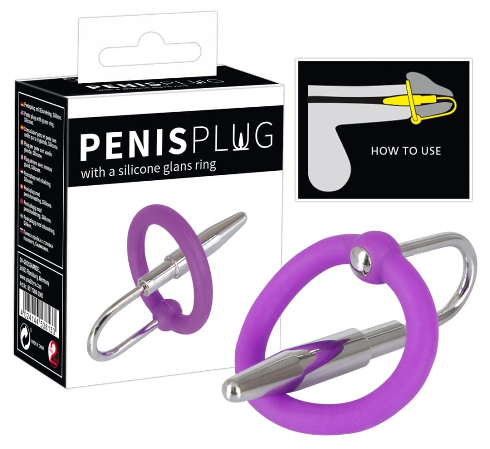 Penis Plug + Silicone Glans Ring | ViPstore.hu - Erotika webáruház #1 - EAN 4024144538133 | SKU YOU2T00581