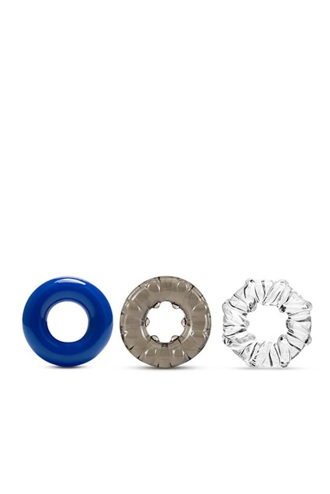 STAY HARD TRIPLE STRETCH 3PACK COCKRINGS | ViPstore.hu - Erotika webáruház #2 - EAN 850002870374 | SKU BLUSH01270