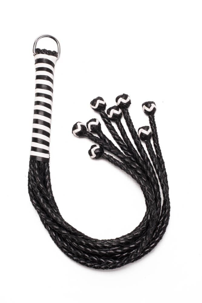 8 Tail Polish Leather Flogger 22 inch | ViPstore.hu - Erotika webáruház #1 - EAN 5999560512403 | SKU DEVIL00040