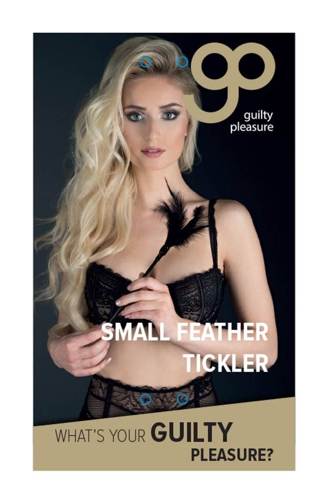 GP Small Feather Tickler Black | ViPstore.hu - Erotika webáruház #1 - EAN 8719189308624 | SKU GUILTY0024