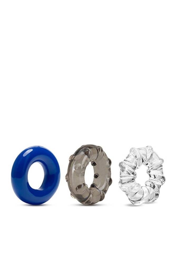 STAY HARD TRIPLE STRETCH 3PACK COCKRINGS | ViPstore.hu - Erotika webáruház #3 - EAN 850002870374 | SKU BLUSH01270