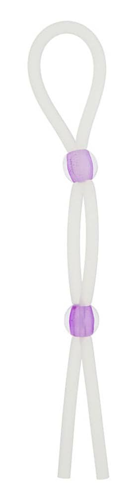 7 inch Silicon Cock Ring With 2 Beads Lavender | ViPstore.hu - Erotika webáruház #2 - EAN 4892503028003 | SKU NMC0000332