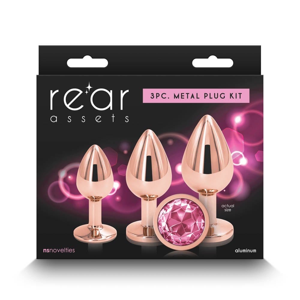 Rear Assets - Trainer Kit - Rose Gold - Pink | ViPstore.hu - Erotika webáruház #1 - EAN 657447105333 | SKU NSTOYS0969