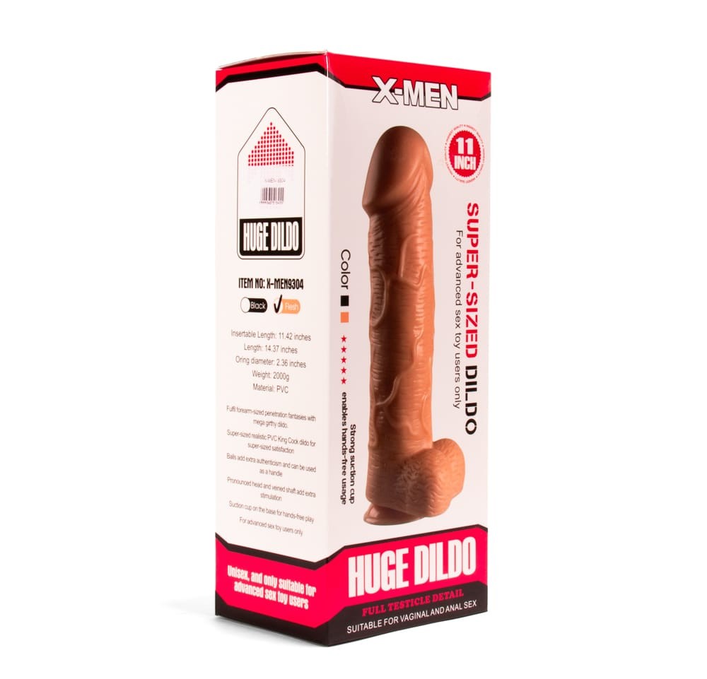 X-MEN Super Sized Dildo 11 inch Flesh II | ViPstore.hu - Erotika webáruház #2 - EAN 5999560513455 | SKU XMEN000039