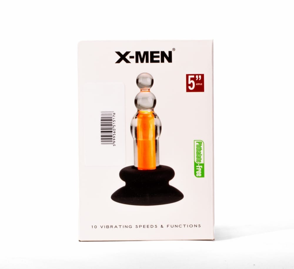 X-MEN 10 Speeds Vibrating Beaded Plug_B15O50_1 | ViPstore.hu - Erotika webáruház #1 - EAN 5999560515176 | SKU XMEN000062