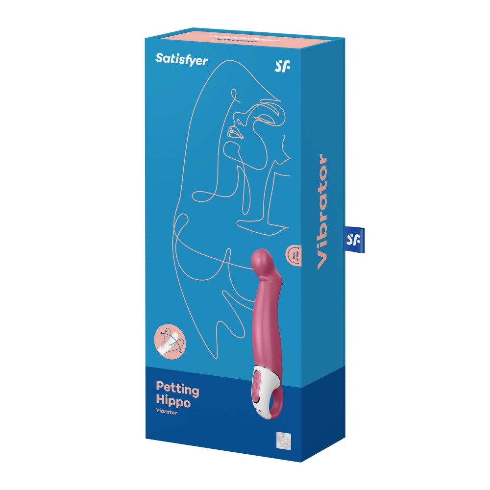 Satisfyer Petting Hippo | ViPstore.hu - Erotika webáruház #1 - EAN 4049369016433 | SKU SATISFY050