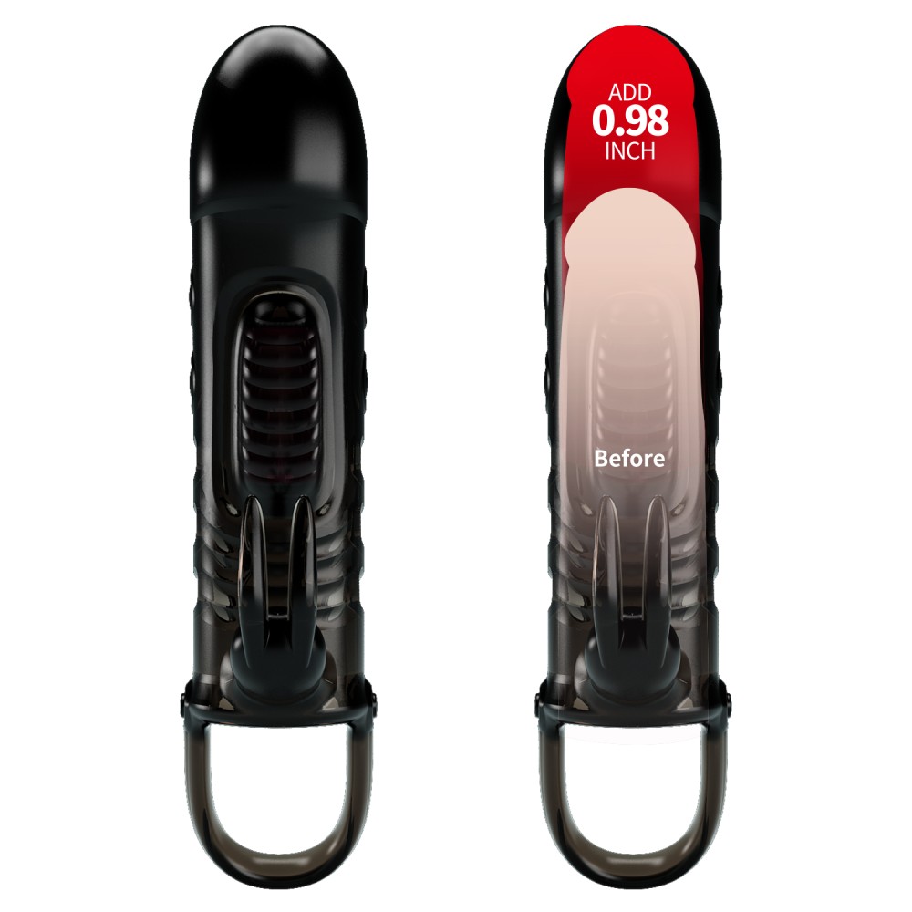 Pretty Love Penis Sleeve Sloane Black | ViPstore.hu - Erotika webáruház #4 - EAN 6959532333831 | SKU DEBRA01553