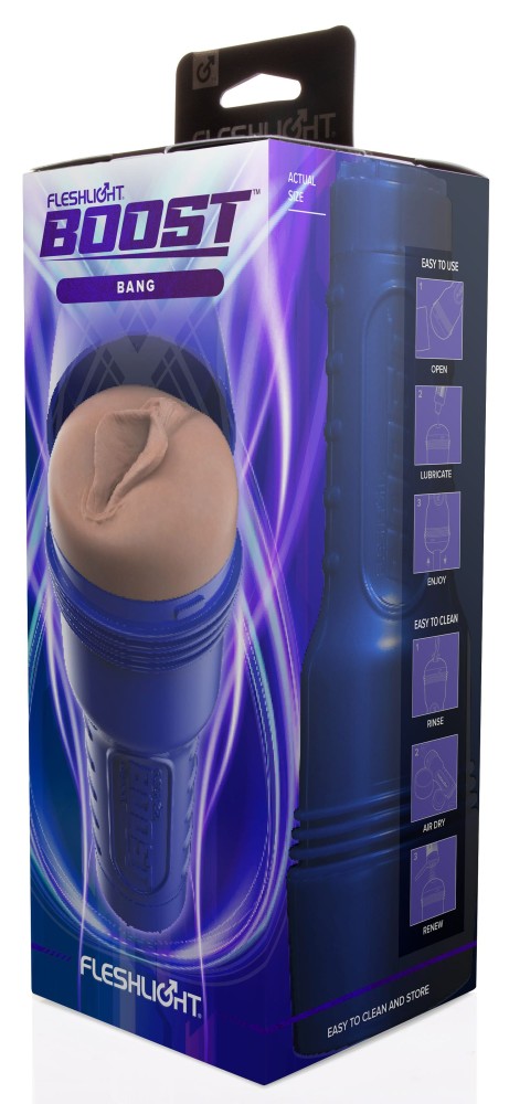 Fleshlight Boost Bang  Medium Dark (RP) | ViPstore.hu - Erotika webáruház #1 - EAN 810476011352 | SKU FLESH00301