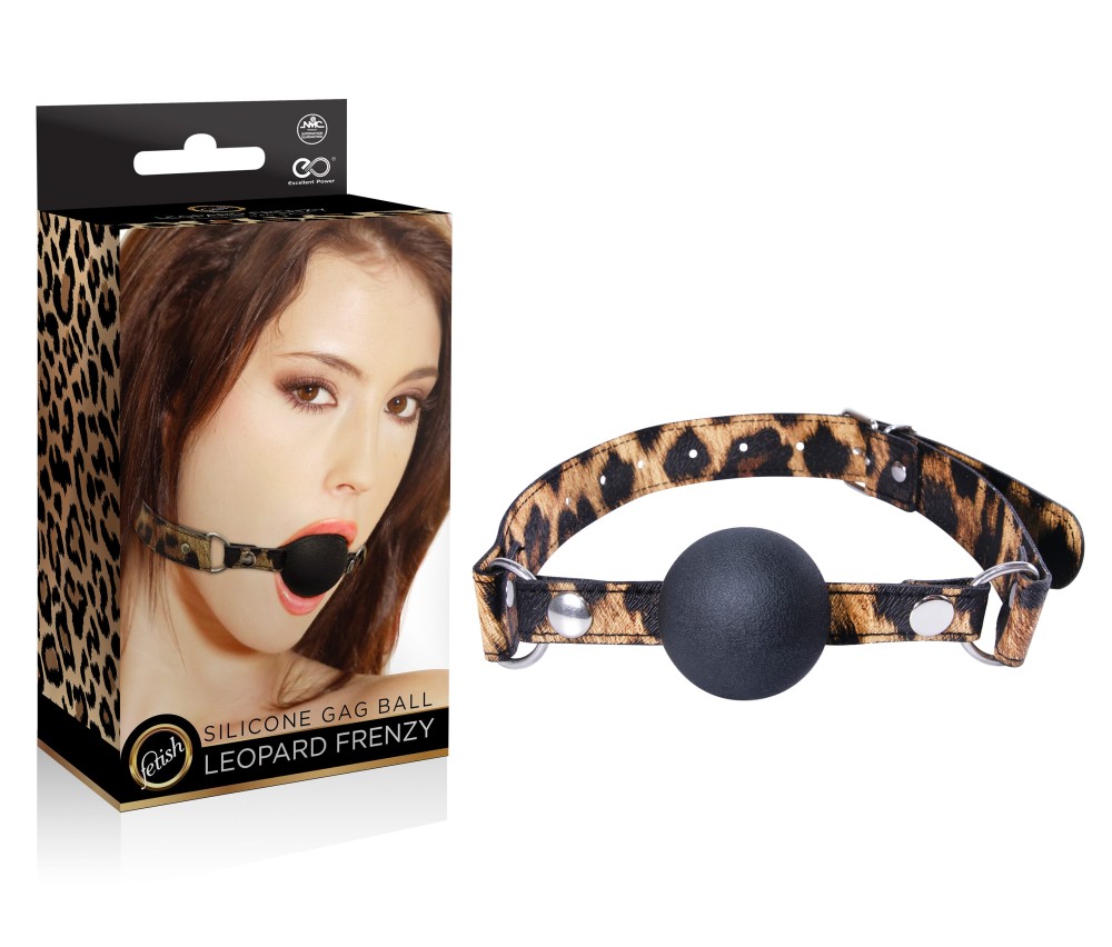 LEOPARD FRENZY SILICONE GAG BALL_B0O25_4 | ViPstore.hu - Erotika webáruház #1 - EAN 4897078631016 | SKU NMC0002341