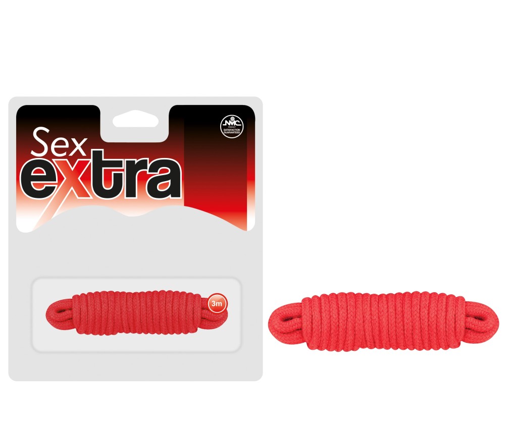 SEX EXTRA - LOVE ROPE RED | ViPstore.hu - Erotika webáruház #1 - EAN 4892503141634 | SKU NMC0002385