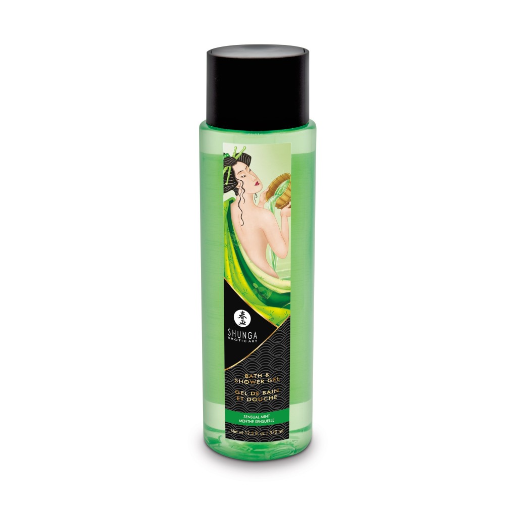 Bath & Shower Gel - Sensual Mint (370 ml) | ViPstore.hu - Erotika webáruház #1 - EAN 697309065269 | SKU SHUNGA0243