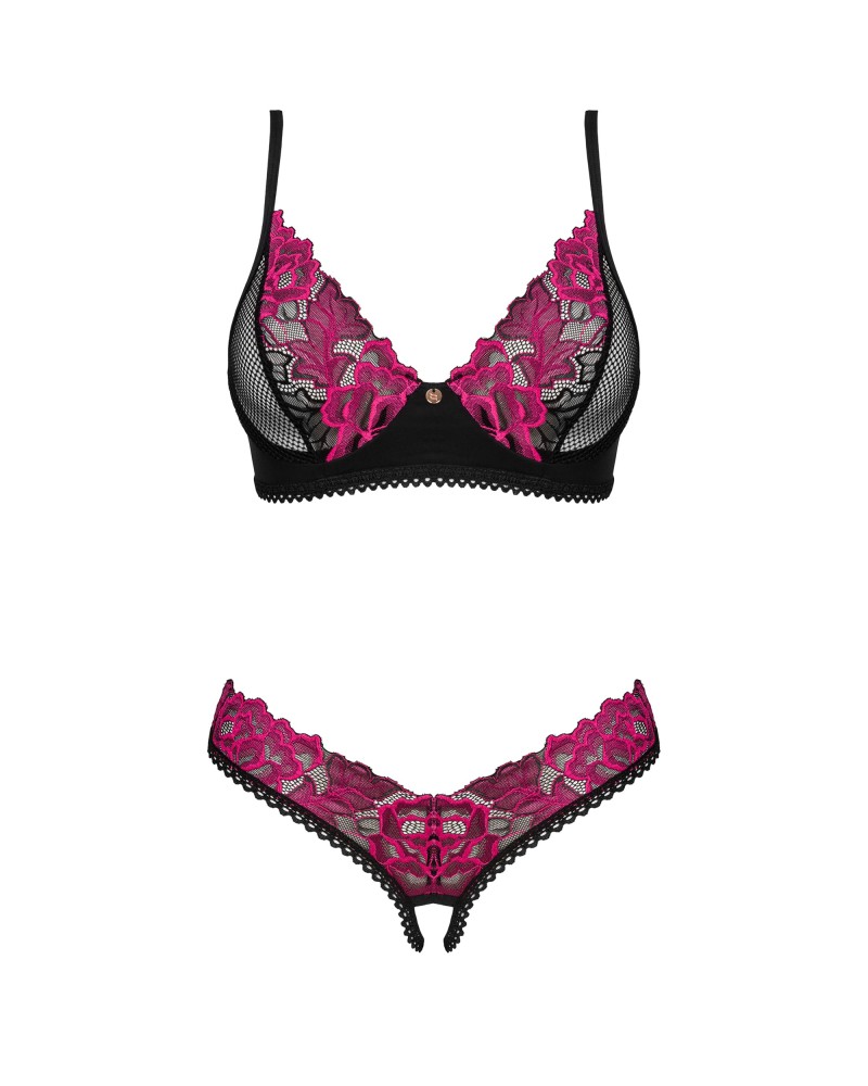 Rosenty 2-pcs crotchless set M/L | ViPstore.hu - Erotika webáruház #7 - EAN 5901688256497 | SKU OBSES02012