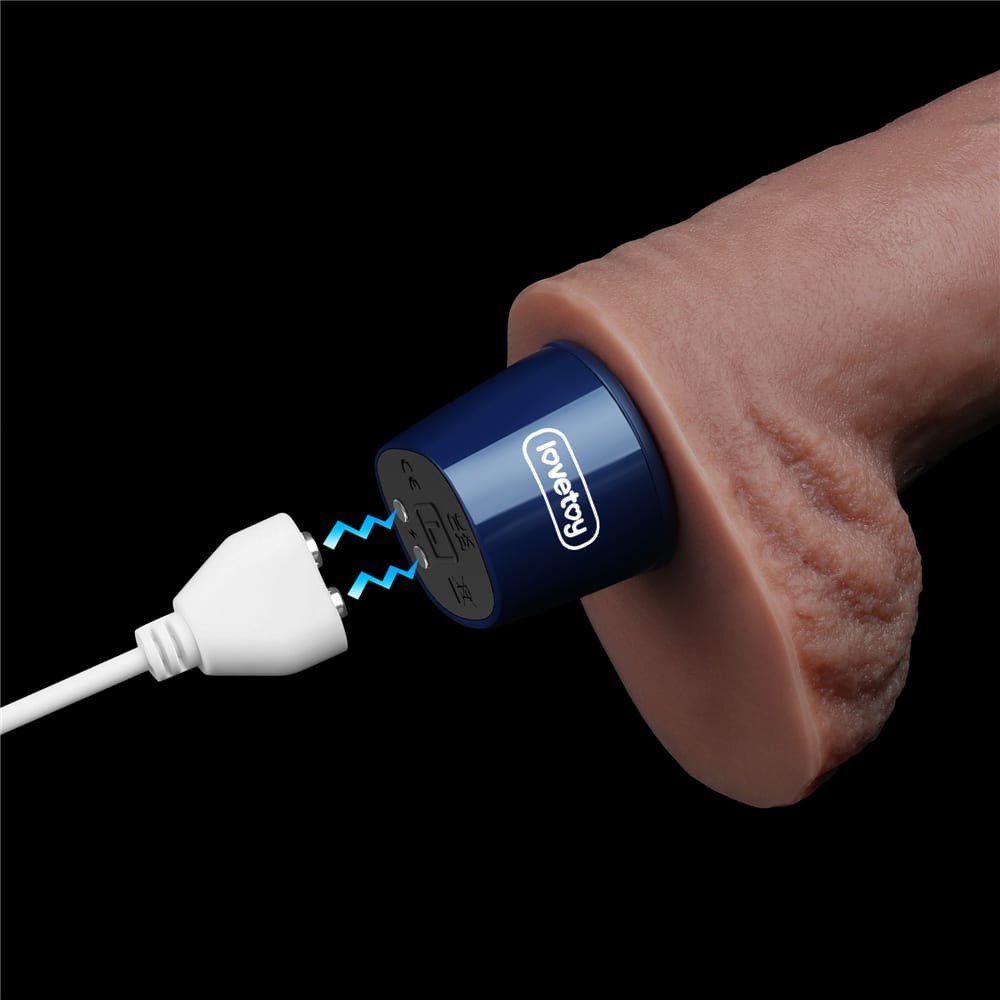 11" REAL SOFTEE Rechargeable Silicone Vibrating Dildo | ViPstore.hu - Erotika webáruház #3 - EAN 6942063400851 | SKU LVTOY00716