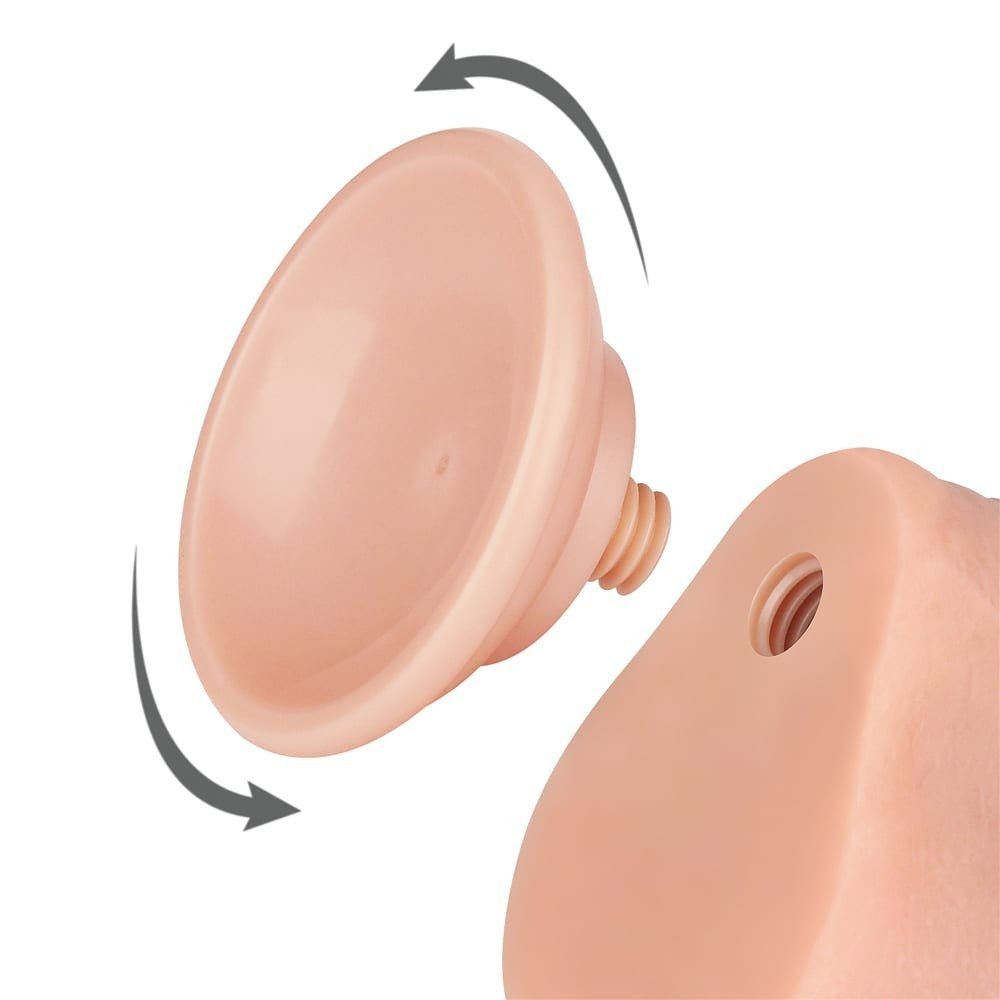 7'' Sliding Skin Dual Layer Dong Flesh_B0O50_3 | ViPstore.hu - Erotika webáruház #7 - EAN 6942063400257 | SKU LVTOY00717