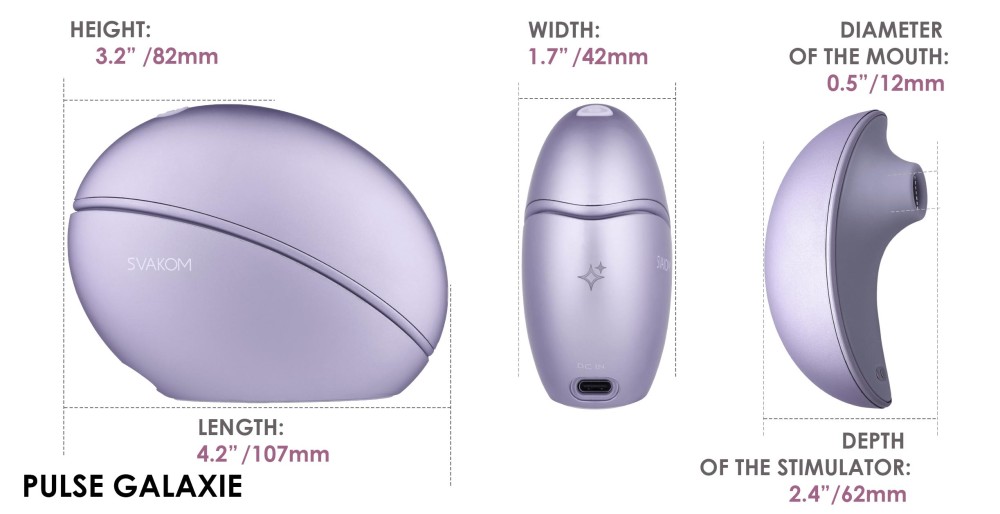 Pulse Galaxie Metallic Lilac | ViPstore.hu - Erotika webáruház #4 - EAN 6959633103371 | SKU SVAKOM0206