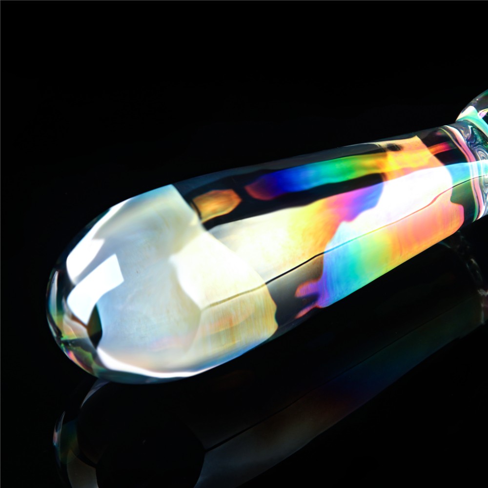 Twilight Gleam Glass Dildo- Rising Ripples | ViPstore.hu - Erotika webáruház #7 - EAN 6942063400738 | SKU LVTOY00752