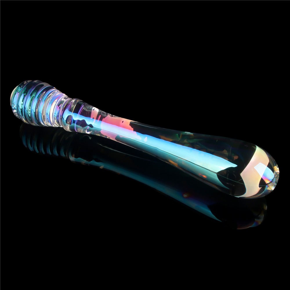 Twilight Gleam Glass Dildo- Twin Pleasures | ViPstore.hu - Erotika webáruház #5 - EAN 6942063400745 | SKU LVTOY00753