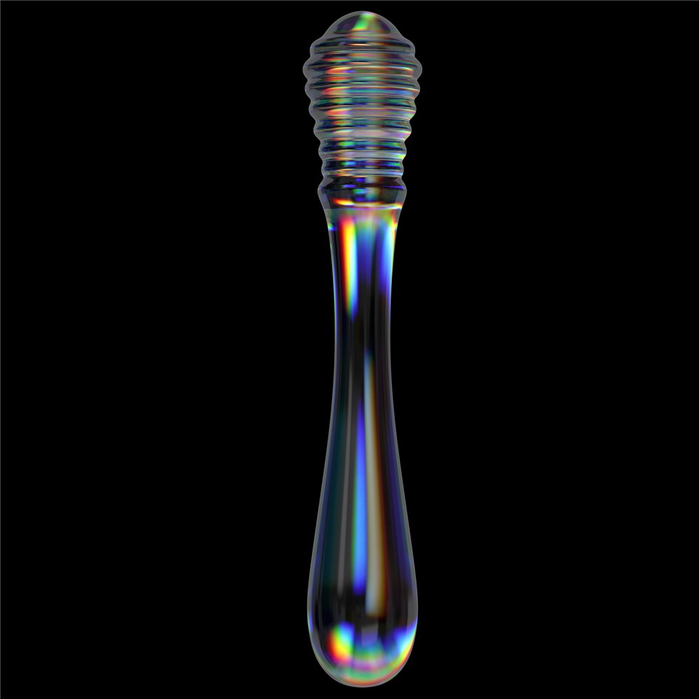 Twilight Gleam Glass Dildo- Twin Pleasures | ViPstore.hu - Erotika webáruház #7 - EAN 6942063400745 | SKU LVTOY00753