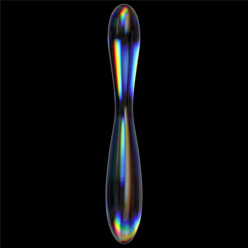 Twilight Gleam Glass Dildo- Double Delight | ViPstore.hu - Erotika webáruház #3 - EAN 6942063400752 | SKU LVTOY00754