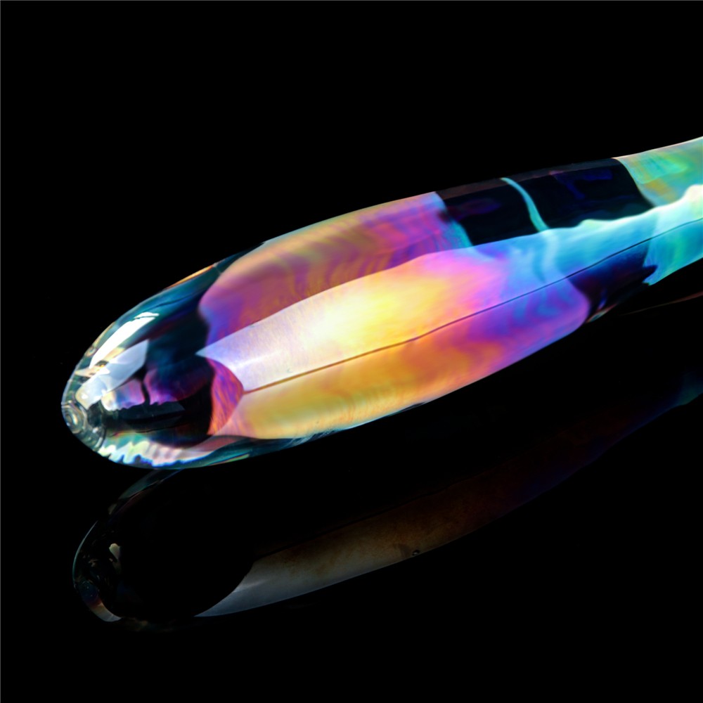Twilight Gleam Glass Dildo- Double Delight | ViPstore.hu - Erotika webáruház #6 - EAN 6942063400752 | SKU LVTOY00754