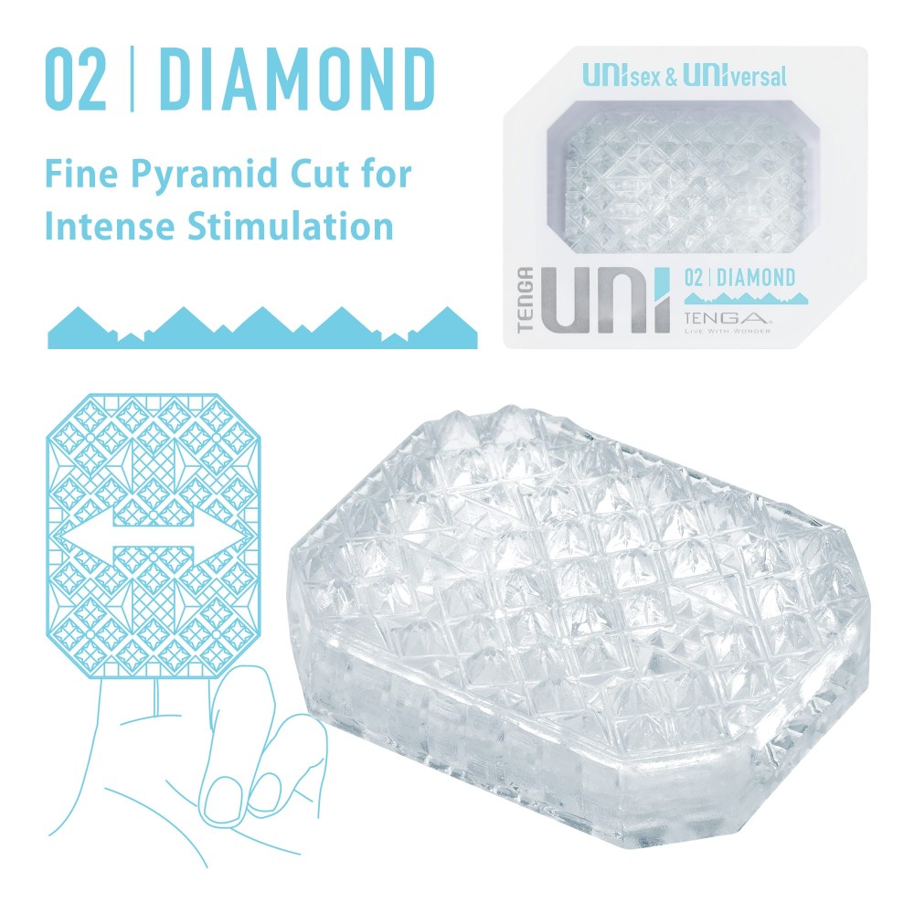 TENGA UNI DIAMOND | ViPstore.hu - Erotika webáruház #2 - EAN 4582655740945 | SKU TENGA00248