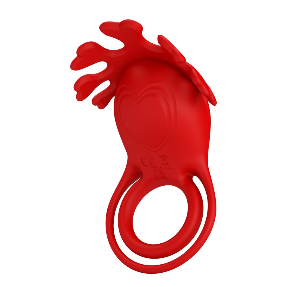 Pretty Love Vibrant Penis Ring Ruben Red | ViPstore.hu - Erotika webáruház #2 - EAN 6959532327816 | SKU DEBRA01596