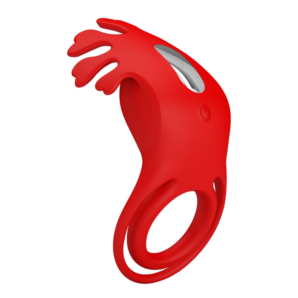Pretty Love Vibrant Penis Ring Ruben Red | ViPstore.hu - Erotika webáruház #4 - EAN 6959532327816 | SKU DEBRA01596