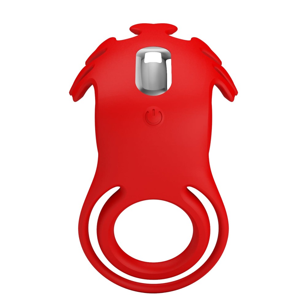 Pretty Love Vibrant Penis Ring Ruben Red | ViPstore.hu - Erotika webáruház #5 - EAN 6959532327816 | SKU DEBRA01596